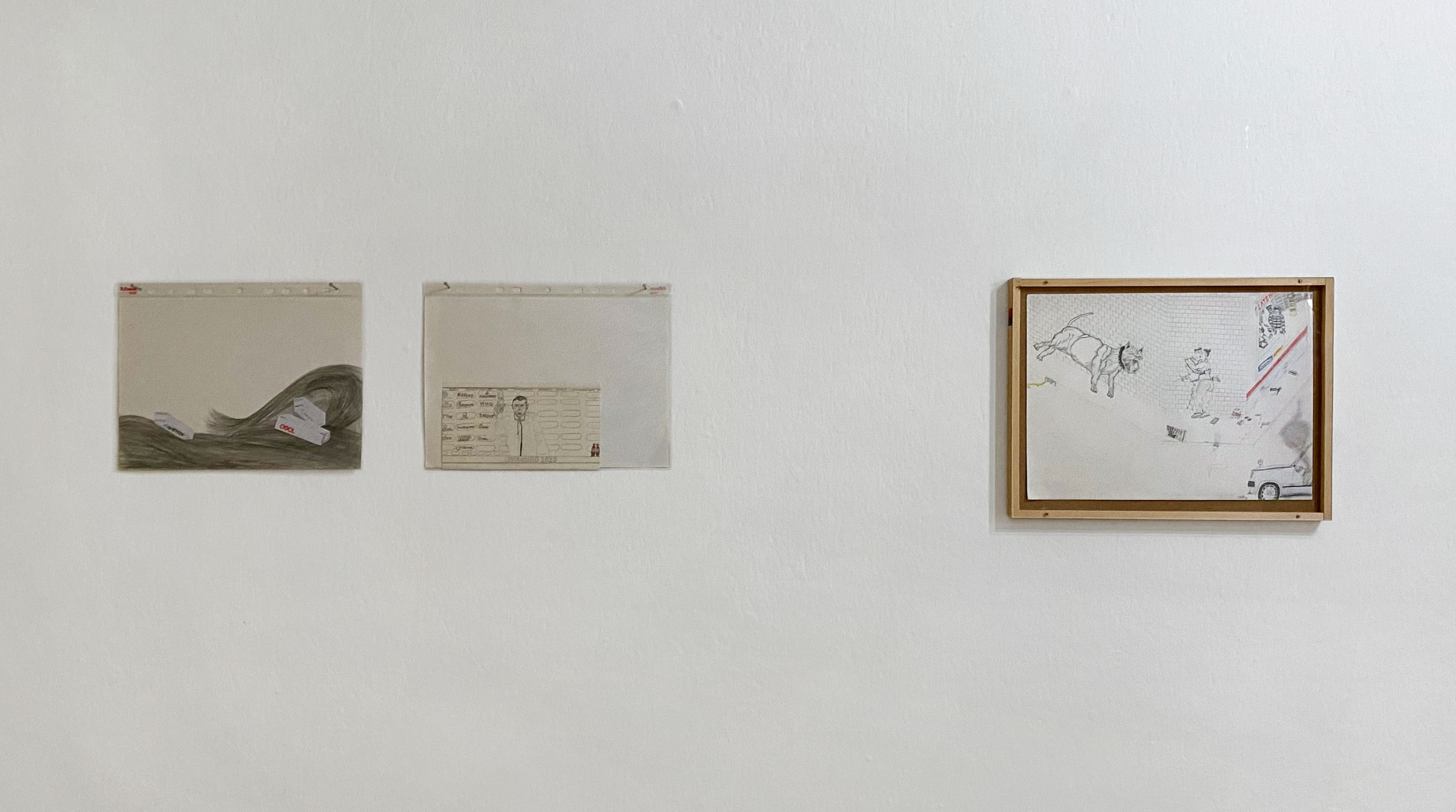 Installation view, Joram Schön